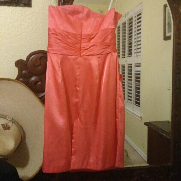 Coral Brides maids dress - Picture 2 of 3